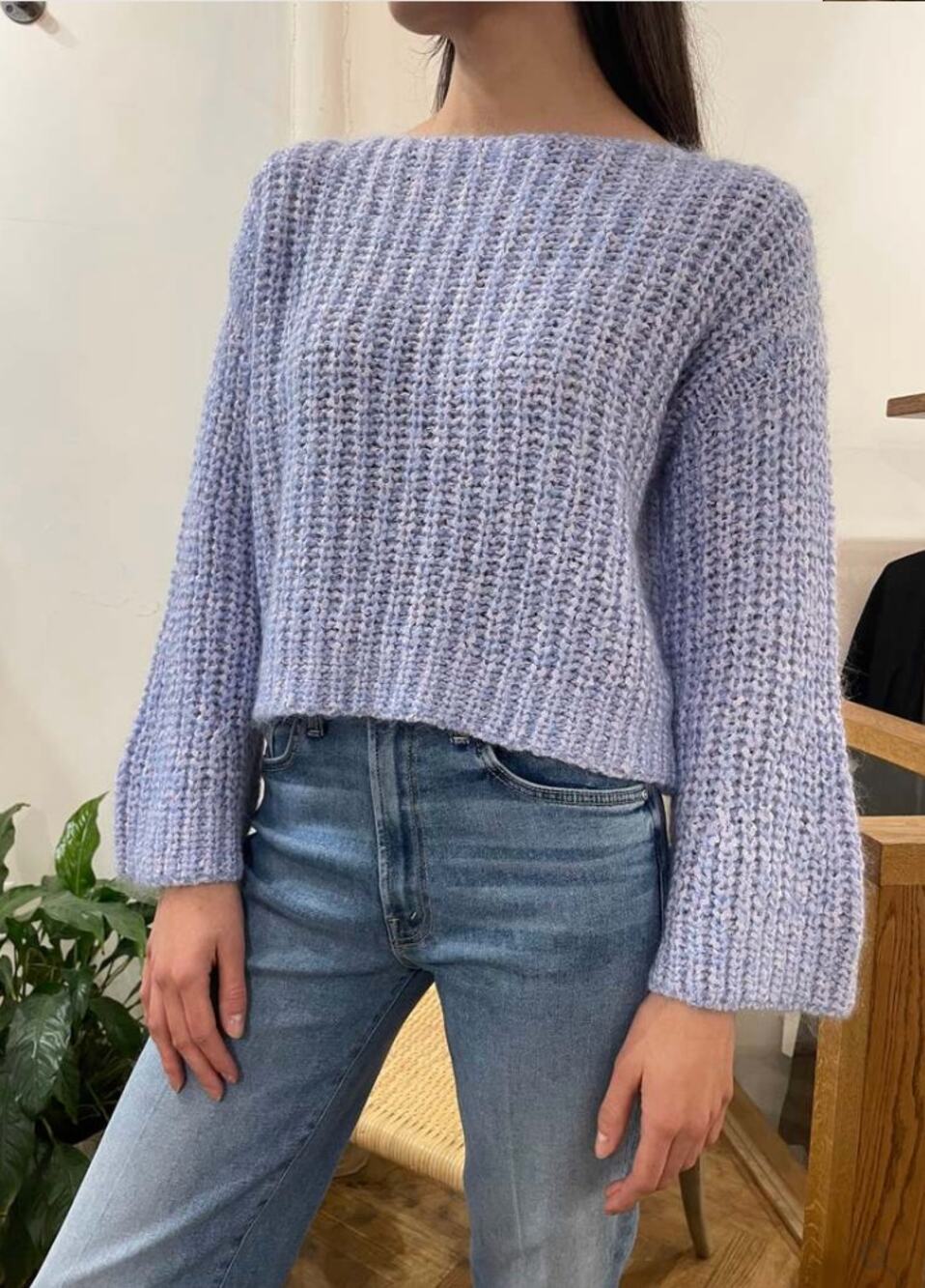 Forte Forte My Knit Mohair Blend in Wisteria size 4